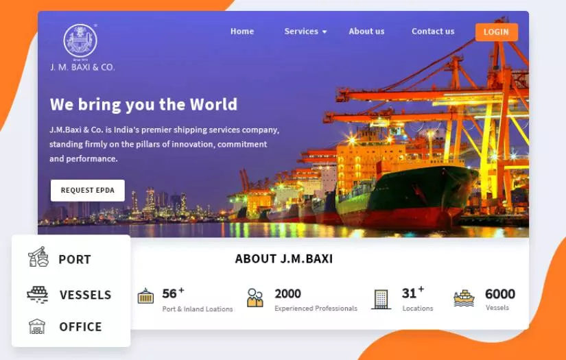 JMBaxi - Logistics Company screenshot 1